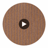 Narcisse Noir Wallcovering Circular Swatch | DW