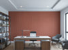 Narcisse Noir Wallcovering - office room setting