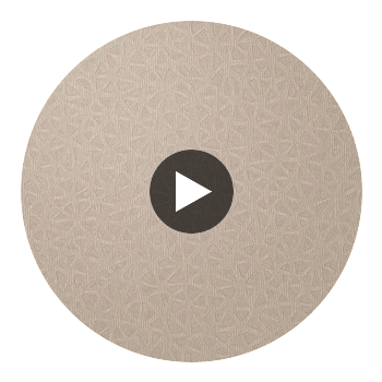 Nassau Contemporary Emboosed | Hollywood Wallcoverings Circular Swatch | Hollywood Wallcoverings