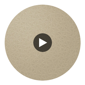 Nassau Contemporary Emboosed | Hollywood Wallcoverings Circular Swatch | Hollywood Wallcoverings