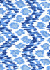 Navy French Sky on White