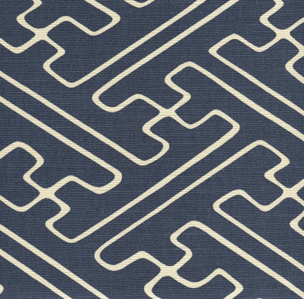 Navy on Tint Wallcoverings | Alan Campbell