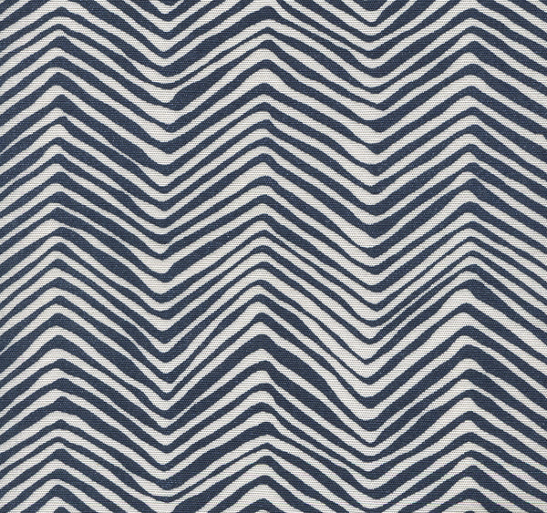 Navy on White Wallcoverings | Suncloth