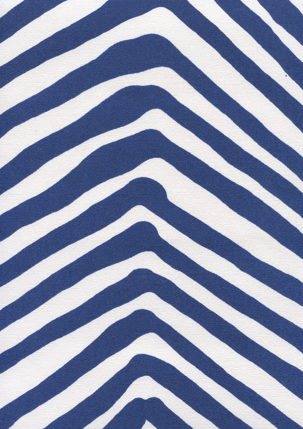 Navy on White Wallcoverings | Suncloth