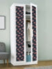 Navy Pink Poppy Field Peel and Stick Wallcovering | Jeffrey Stevens - Image 3