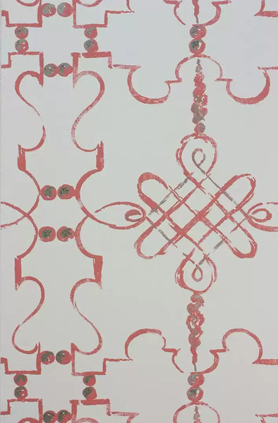 Portavo Damask 04  Wallpaper | Nina Campbell Europe