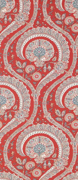 Les Indiennes Paisley Damask 01  Wallpaper | Nina Campbell Europe