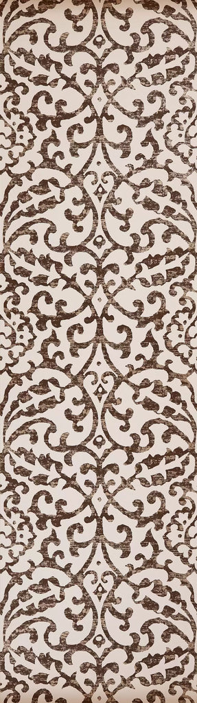 Brideshead Scroll Damask 04  Wallpaper | Nina Campbell Europe