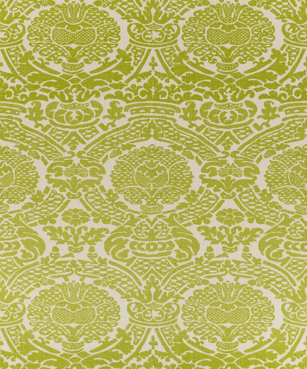 New Jungle on Taj Ecru Linen Wallcoverings | Home Couture