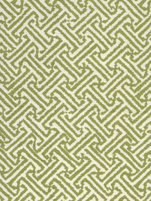 Java Java New Jungle on Tint Screen Printed - White Fabric | China Seas