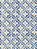 Puccini, New Navy on Tinted Linen