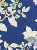 Happy Garden, New Navy on White