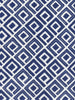 New Navy on White Linen