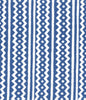 New Navy on White Linen Cotton