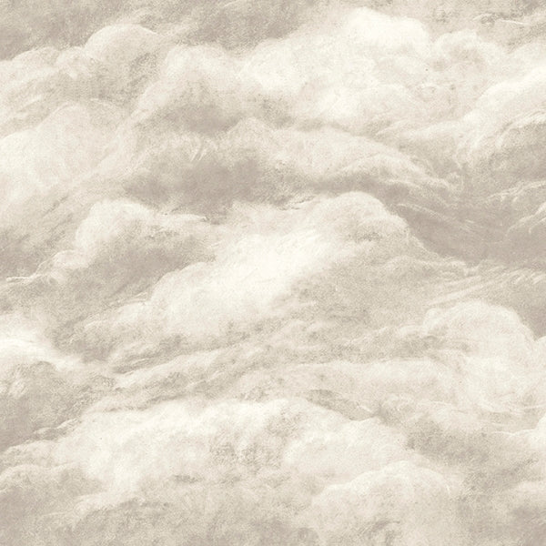 Nimbostratus Ash Cloud Wallcovering | Jeffrey Stevens
