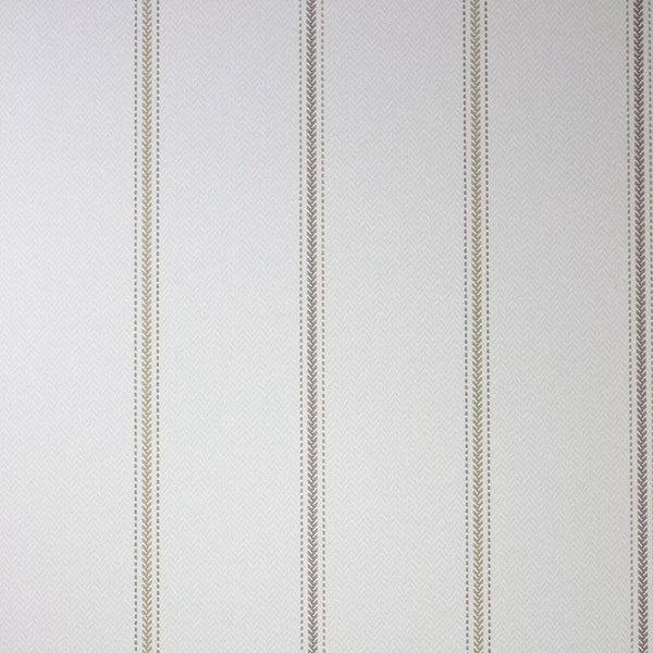 Strome 03 - Off-White Wallcovering | Nina Campbell