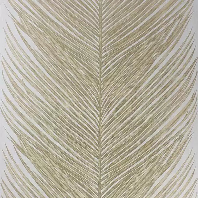 DWCY-900461 Mey Fern 01 Khaki designer-wallcoverings-los-angeles