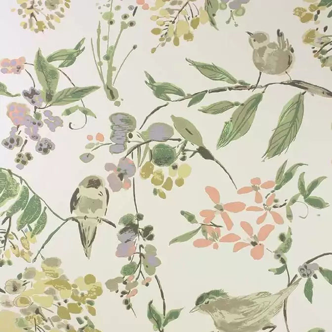 DWCY-900461 Penglai 01 Pastel Green designer-wallcoverings-los-angeles