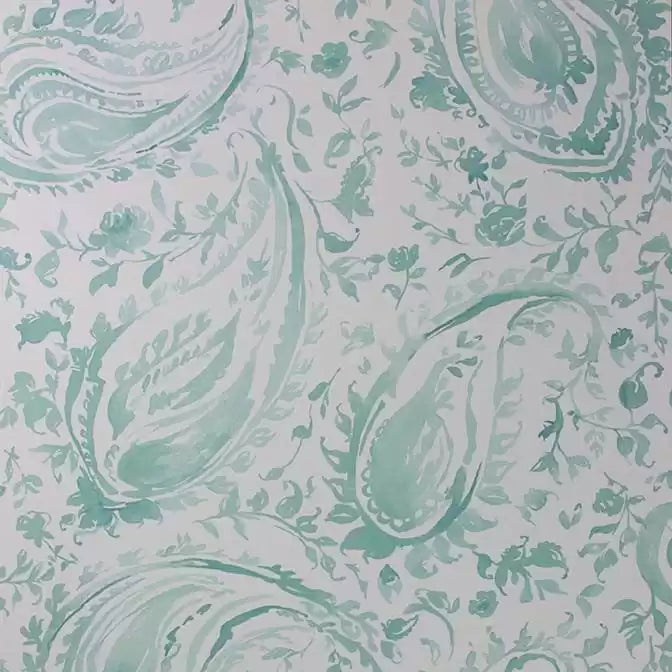 DWCY-900461 Pamir 04 Seafoam Green designer-wallcoverings-los-angeles