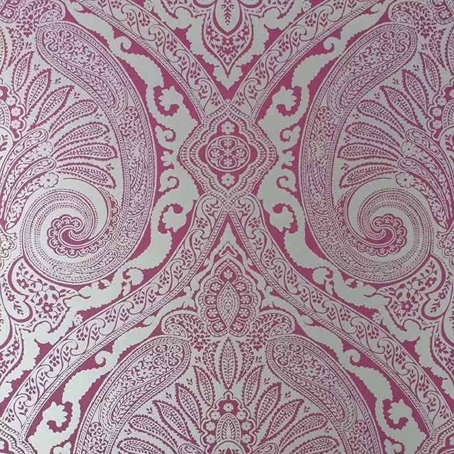 DWCY-900461 Khitan 11 Fuchsia designer-wallcoverings-los-angeles