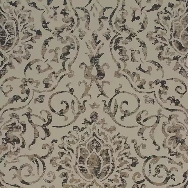 DWCY-900461 Belem 01 Ecru designer-wallcoverings-los-angeles