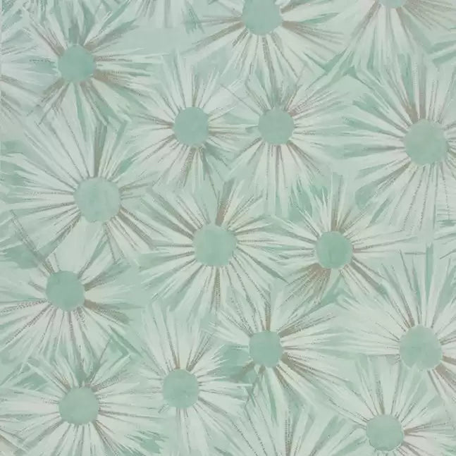 DWCY-900461 Estella 03 Seafoam Green designer-wallcoverings-los-angeles