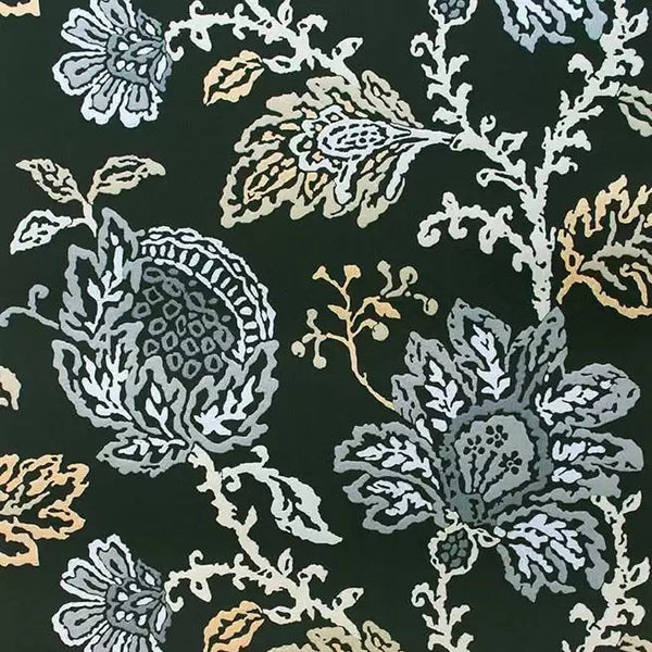 Coromandel 06 - Deep Forest Wallcovering | Nina Campbell