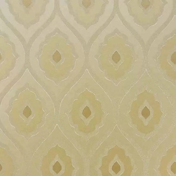 Vignola 02 - Creamy Yellow Wallcovering | Nina Campbell