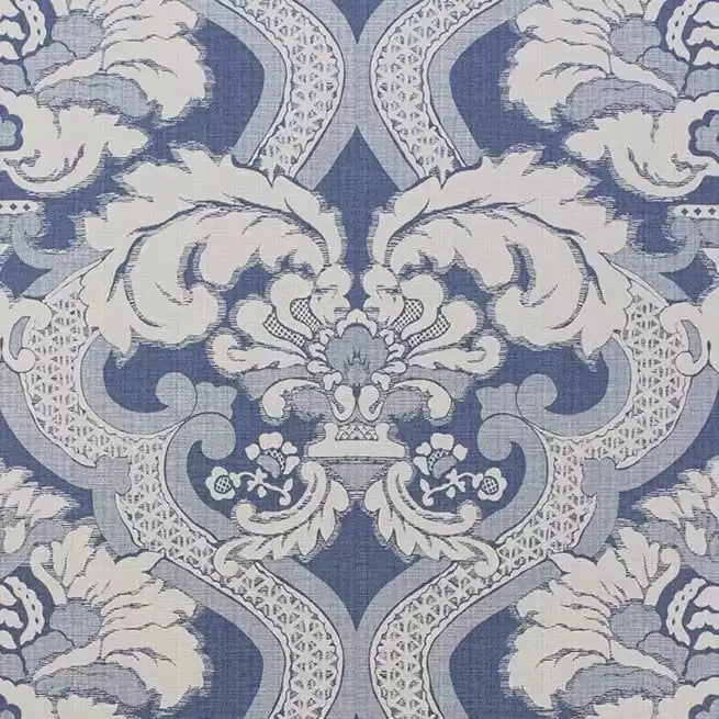 DWCY-900461 Meredith 07 Delft Blue designer-wallcoverings-los-angeles