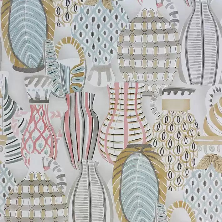 DWCY-900461 Collioure 01 Off-White designer-wallcoverings-los-angeles