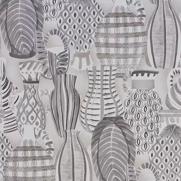 Collioure 05 - Brown Wallcovering | Nina Campbell