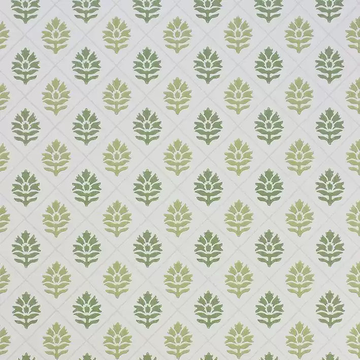 DWCY-900461 Camille 02 Green designer-wallcoverings-los-angeles