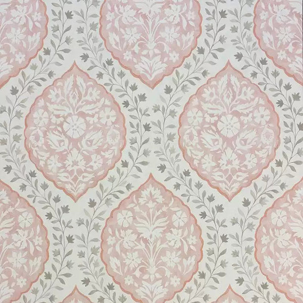 Marguerite Damask 03 - Grey Wallcovering | Nina Campbell