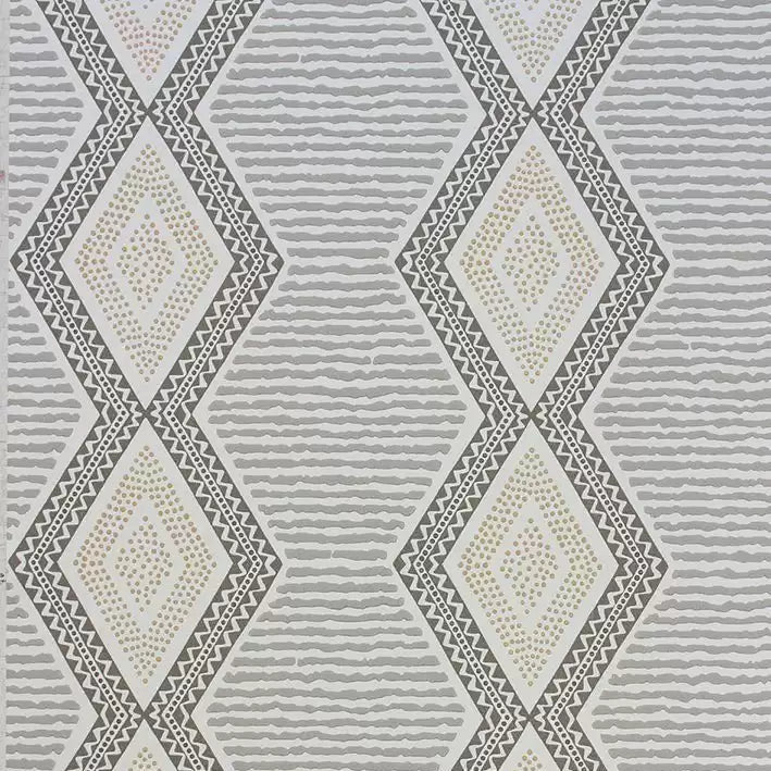 DWCY-900461 Belle Ile Stripe 02 Brown designer-wallcoverings-los-angeles