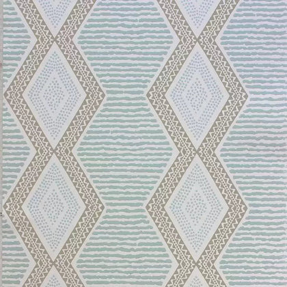 Belle Ile Stripe 04 - Blue Wallcovering | Nina Campbell