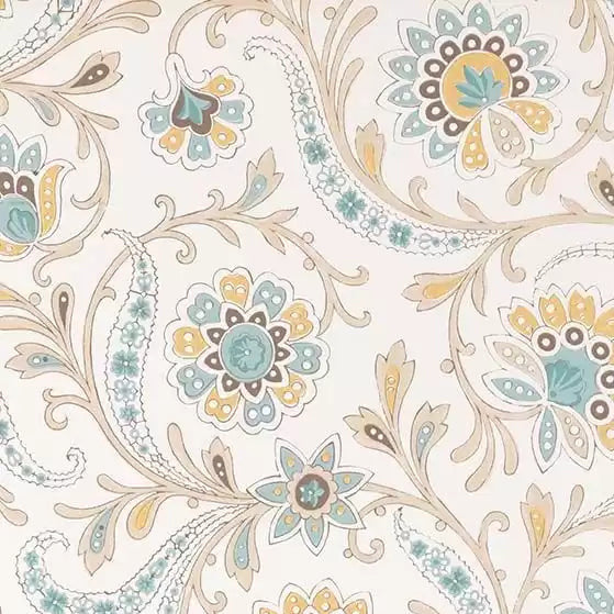 Baville 03 - Blue Wallcovering | Nina Campbell