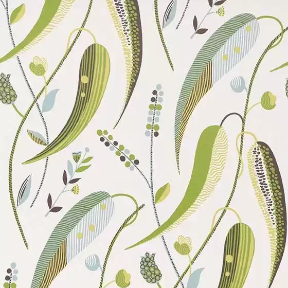 DWCY-900461 Colbert 04 Chartreuse Green designer-wallcoverings-los-angeles
