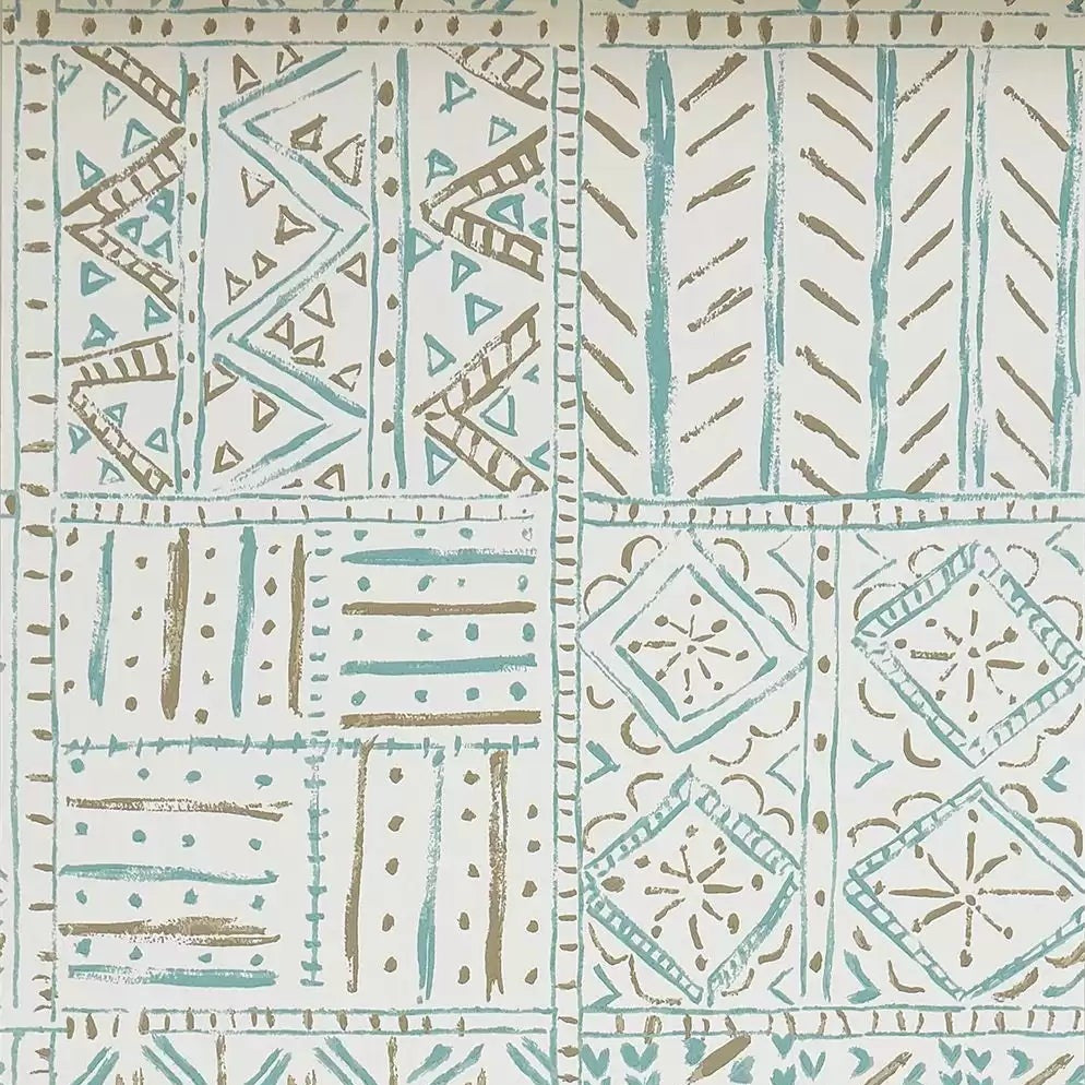 DWCY-900461 Cloisters 02 Blue designer-wallcoverings-los-angeles