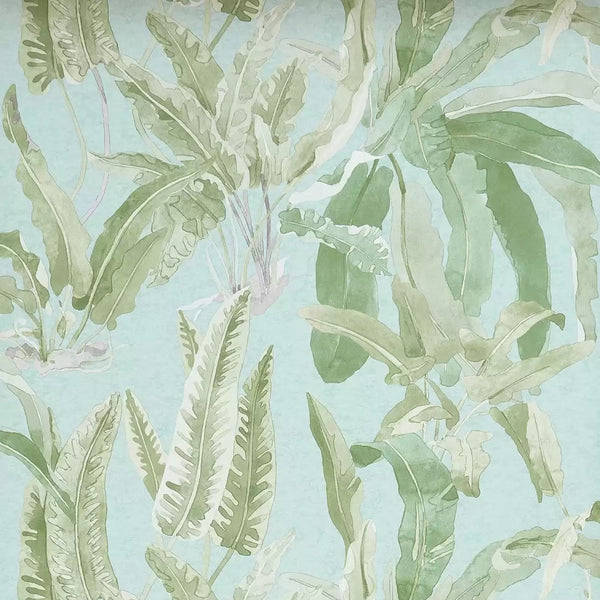 Benmore 03 - Blue Wallcovering | Nina Campbell