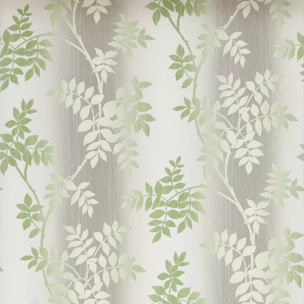 DWCY-900461 Posingford Leaves 05 Green designer-wallcoverings-los-angeles