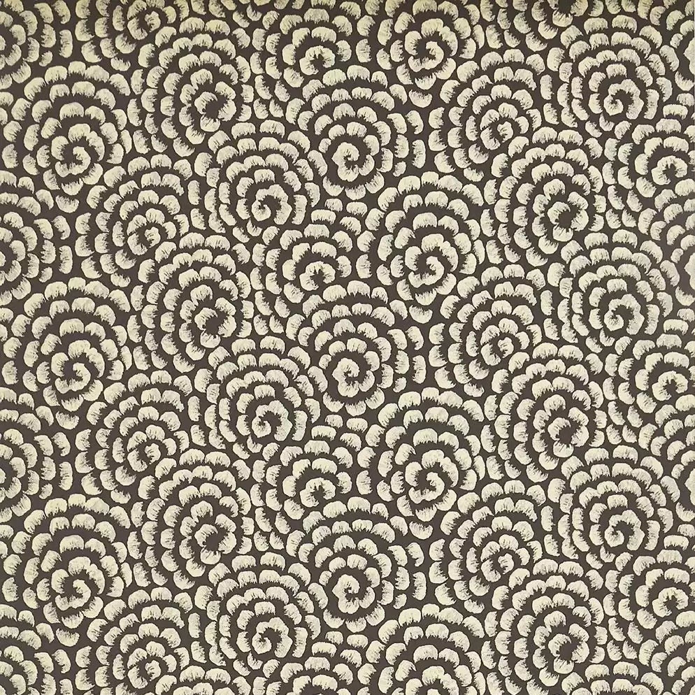 DWCY-900461 Kingsley Fans 02 Umber designer-wallcoverings-los-angeles