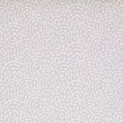 Kingsley Fans 05 - Grey Wallcovering | Nina Campbell