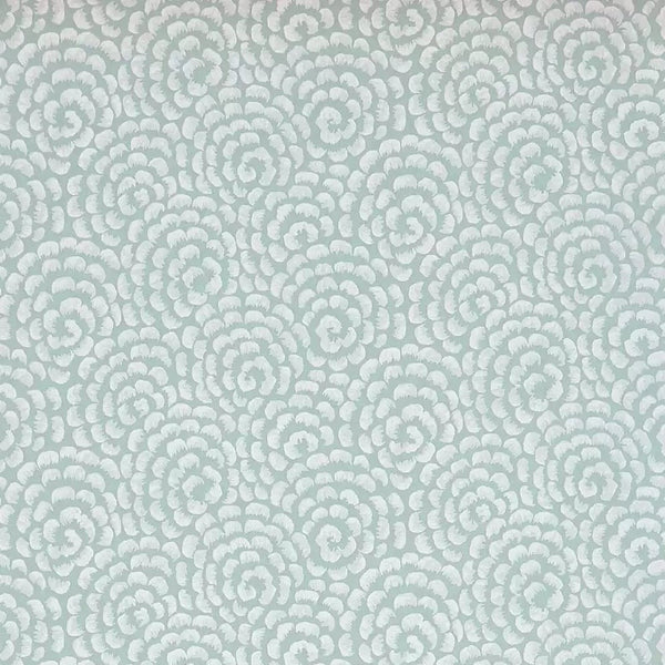 Kingsley Fans 06 - Blue Wallcovering | Nina Campbell
