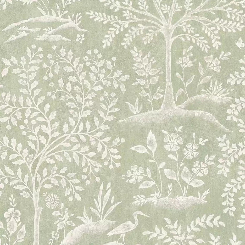 DWCY-900461 Foret 04 Green designer-wallcoverings-los-angeles