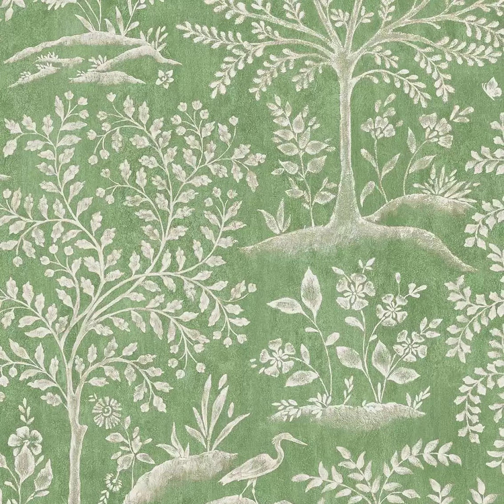 DWCY-900461 Foret 05 Green designer-wallcoverings-los-angeles