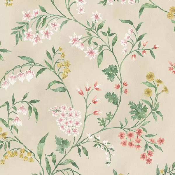 Almora 03 - Green Wallcovering | Nina Campbell