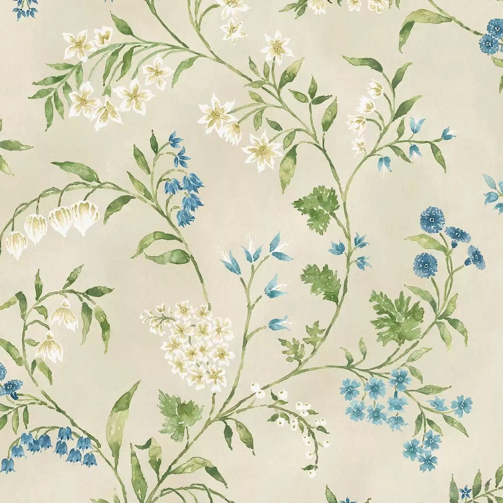 DWCY-900461 Almora 04 Blue designer-wallcoverings-los-angeles