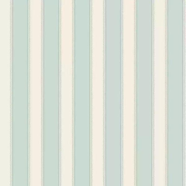Sackville Stripe 02 - Blue Wallcovering | Nina Campbell
