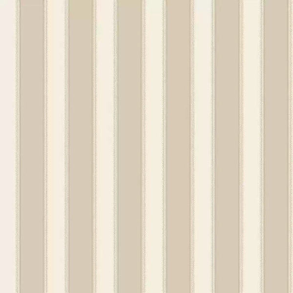 Sackville Stripe 04 - Brown Wallcovering | Nina Campbell
