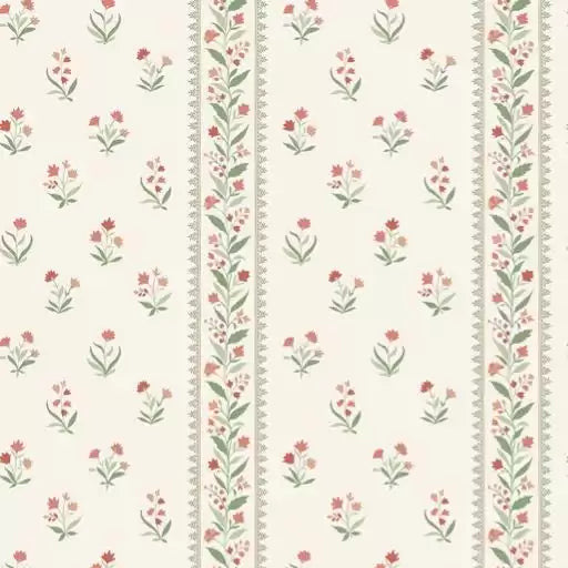 DWCY-900461 Petit Dapuri Stripe 02 Green designer-wallcoverings-los-angeles